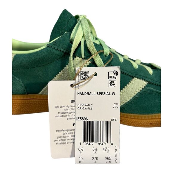 Adidas Handball Spezial Green Gum Women’s 10 IE5896 - Picture 6 of 7